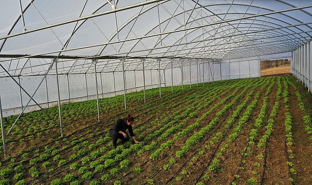 Büyükşehir’den çiftçilere modern sera desteği