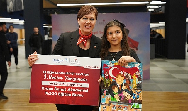 Çocuklar Cumhuriyet’i Resim ve Şiirlerle Anlattı