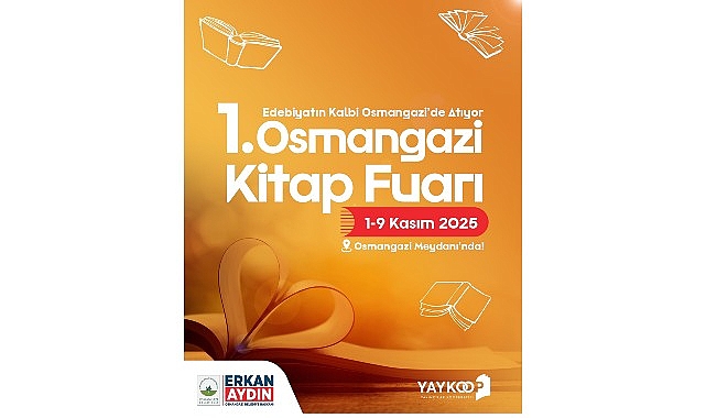 Edebiyatın Kalbi Osmangazi’de Atacak