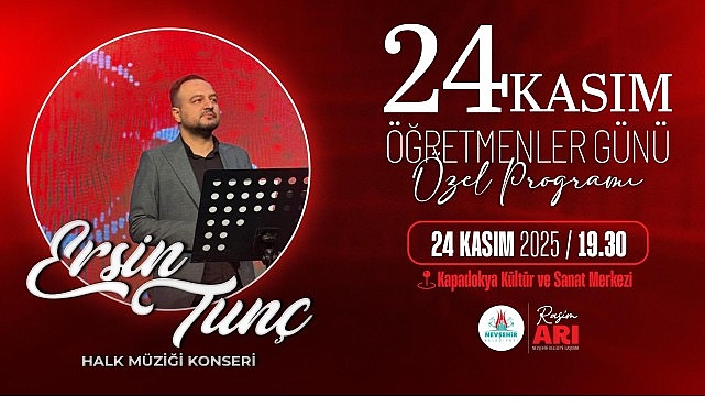Nevşehir Belediyesi’nden Öğretmenler Günü’ne Özel Konser
