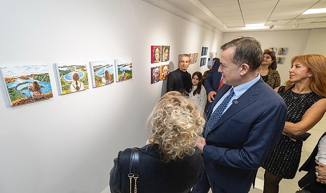 Mini Paint-4 Resim Sergisi, Yenişehir’de açıldı