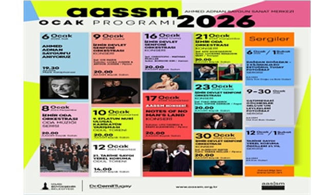 AASSM’den sanatla dolu bir yıla güçlü bir başlangıç