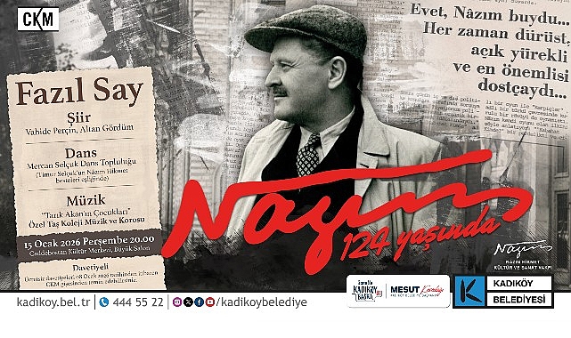 Nazım Hikmet 124 Yaşında