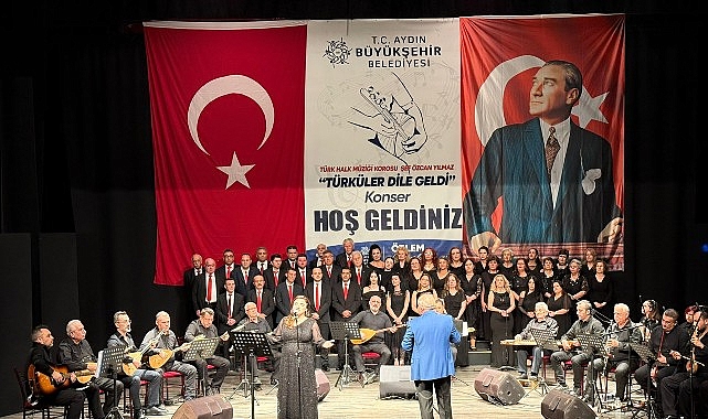 Türkülerin Eşsiz Notaları Aydın Büyükşehir Belediyesi Şükran Güngör-Yıldız Kenter Kültür Merkezi ve Tiyatro Salonu’ndan Yükseldi