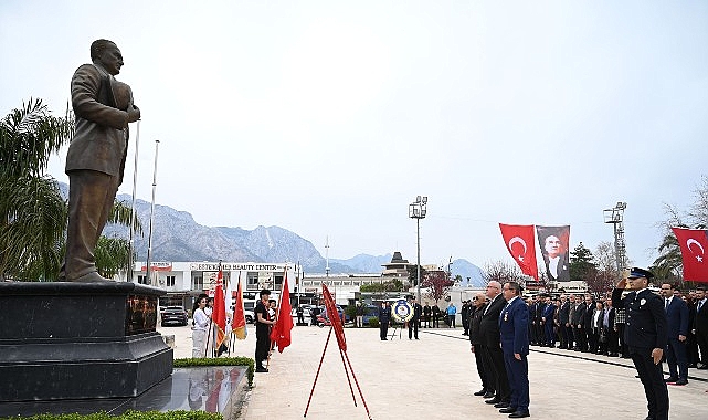 18 Mart Çanakkale Zaferi Kemer’de törenle anıldı
