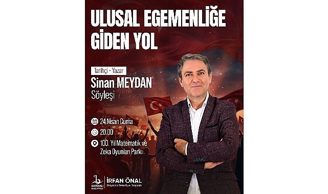 Bayraklı’da 23 Nisan Programı Sinan Meydan Söyleşisi ile Tamamlanıyor