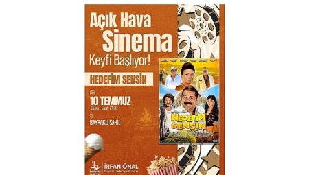 Bayraklı’da Açık Hava Sinema Günleri Başlıyor