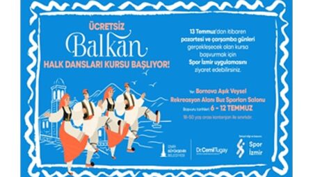 İzmir’de Balkan Halk Dansları kursu başlıyor