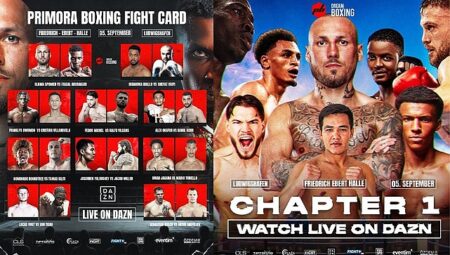 ‘Chapter One – Fight Night’ Ludwigshafen’da boksseveerleri buluşturdu