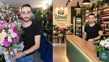 Umut Çiçekçilik, 10 yıldır çiçekleri duyguların diline dönüştürüyor