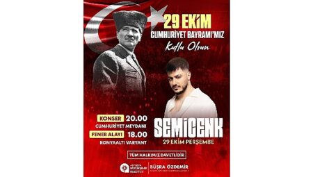 Antalya’da Cumhuriyet coşkusu fener alayı ve Semicenk konseriyle yaşanacak