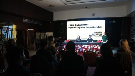 Muhsin Ertuğrul Okumalarının son konuğu Yağmur Ilgım Öztekin’in “Sen Olsaydın” oyunu oldu