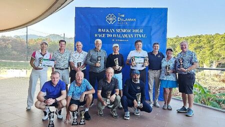 The Dalaman Golf Club, Balkan SenIor Tour’un Uluslararası Finaline Ev Sahipliği Yaptı